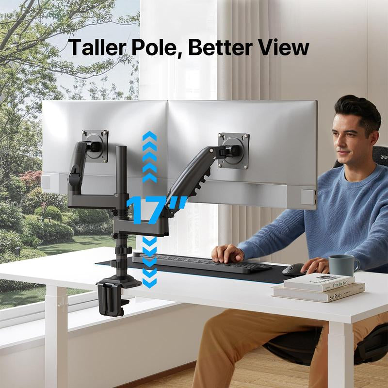 Stackable Dual Gaming Monitor Arm