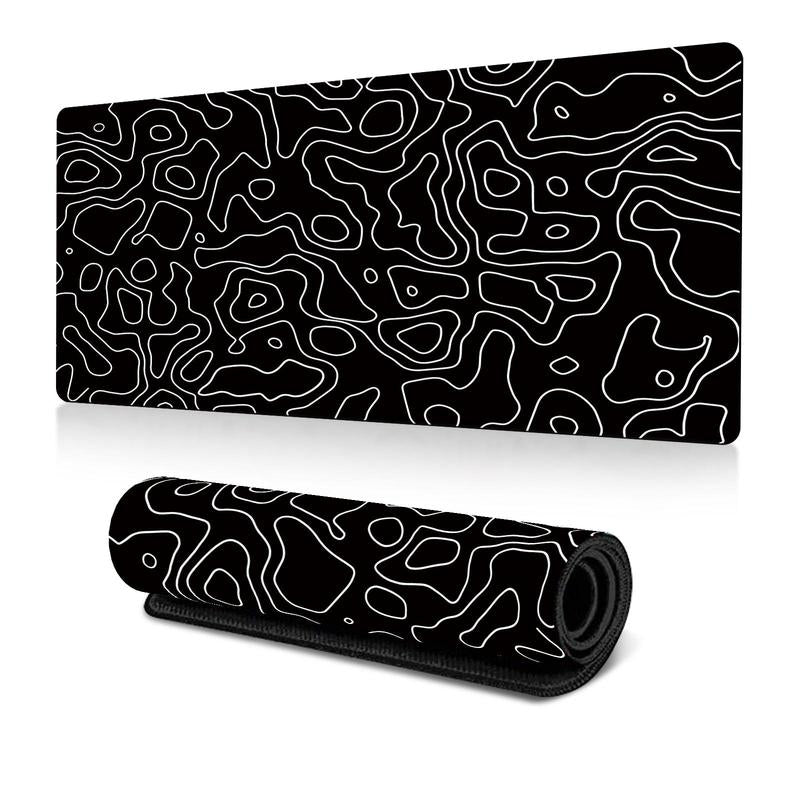 Large Non-Slip Line Pattern Gaming Mouse Mat